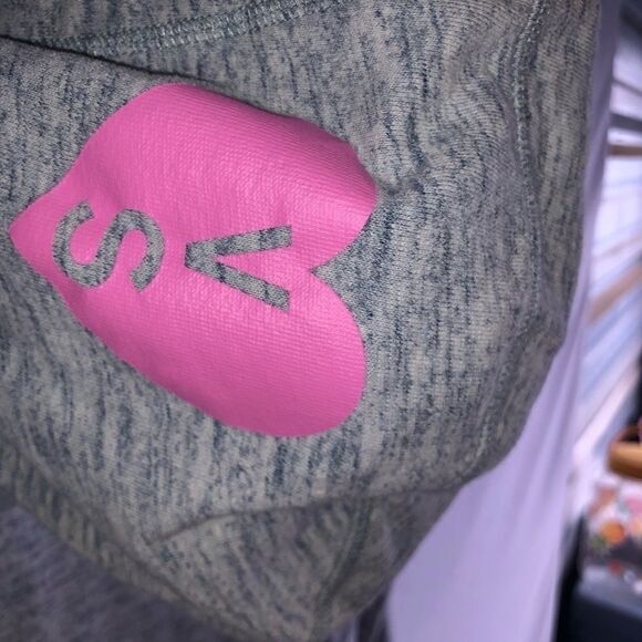 Women's Victoria's Secret Angel Grey Sweatshirt Hoodie - Picture 4 of 7